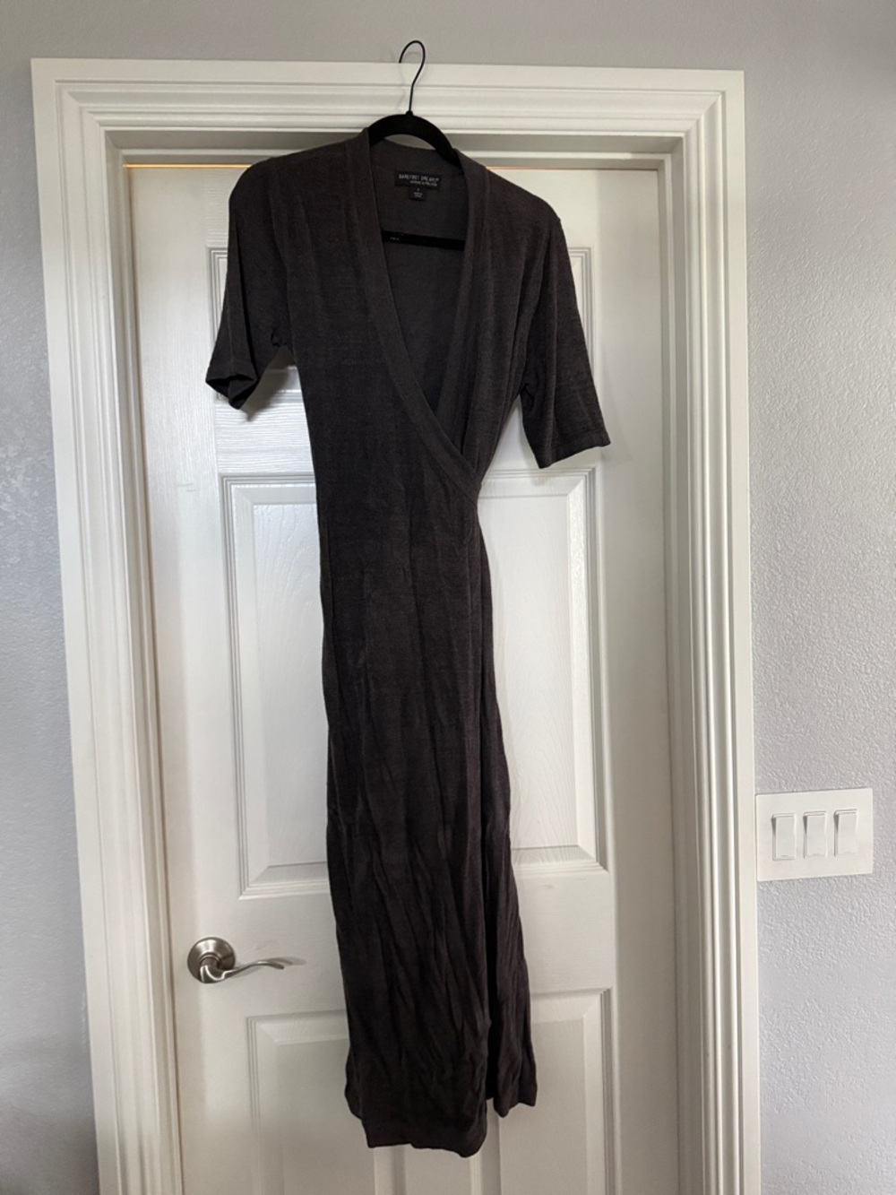 Brown Wrap-Style Robe - Women